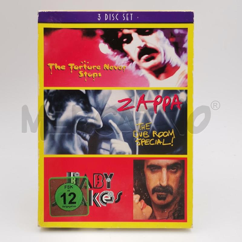 CD 3 DISC SET FRANK ZAPPA | Mercatino dell'Usato Roma torrevecchia 1