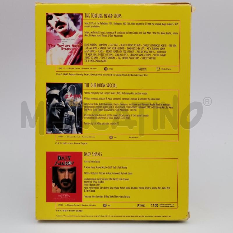 CD 3 DISC SET FRANK ZAPPA | Mercatino dell'Usato Roma torrevecchia 2