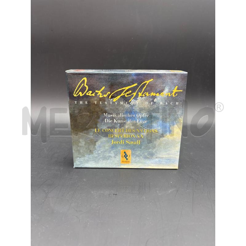 CD COFANETTO BACH TESTAMENT | Mercatino dell'Usato Roma torrevecchia 1
