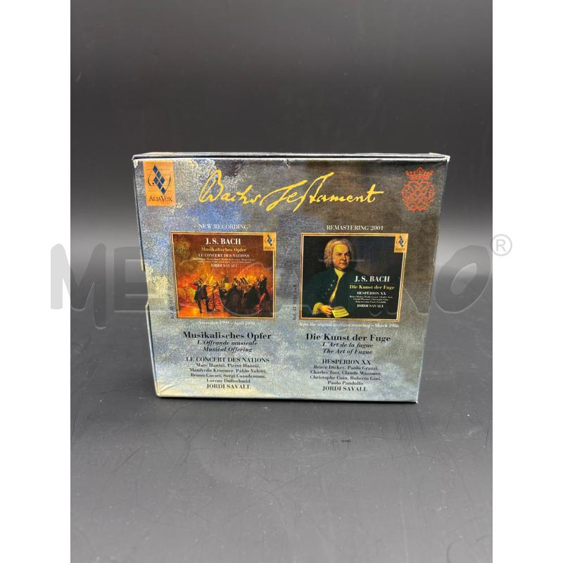 CD COFANETTO BACH TESTAMENT | Mercatino dell'Usato Roma torrevecchia 3
