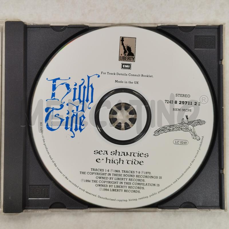 CD HIGH TIDE (2) – SEA SHANTIES / HIGH TIDE | Mercatino dell'Usato Roma torrevecchia 4