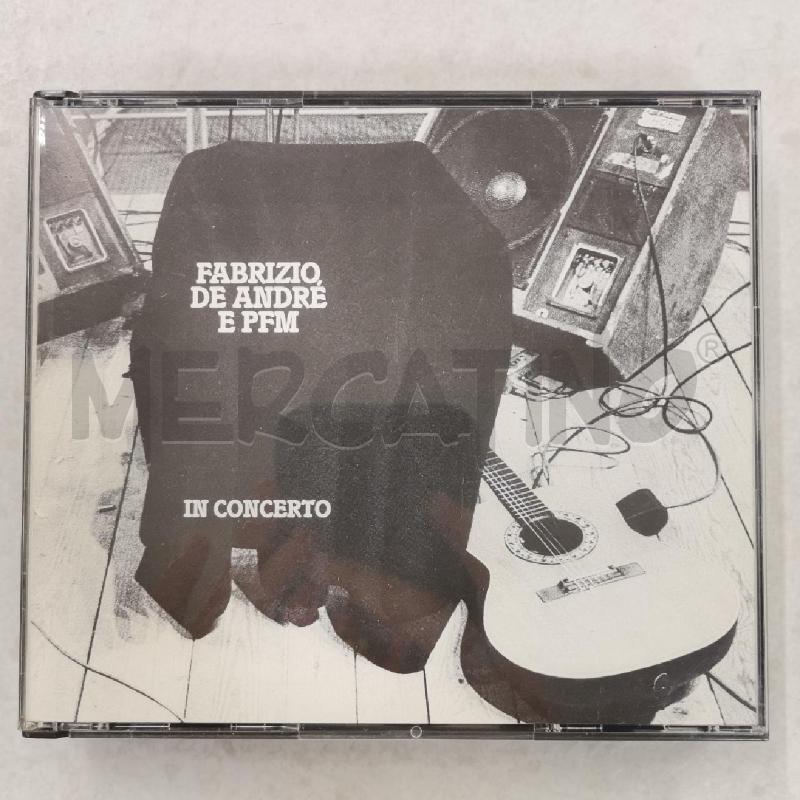 CD IN CONCERTO FABRIZIO DE ANDRE | Mercatino dell'Usato Roma torrevecchia 1