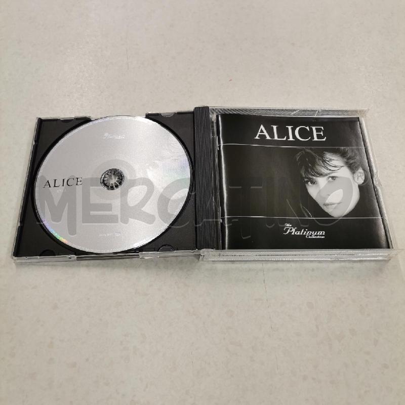 CD MUSICALE ALICE THE PLATINUM COLLECTION | Mercatino dell'Usato Roma torrevecchia 3
