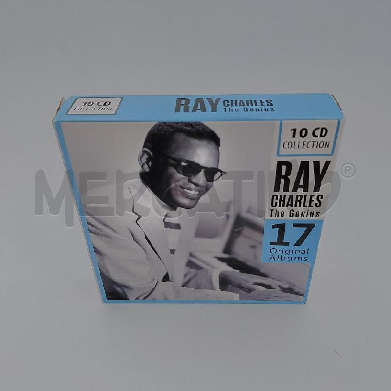 CD MUSICALE COFANETTO RAY CHARLES THE GENIUS | Mercatino dell'Usato Roma torrevecchia 1