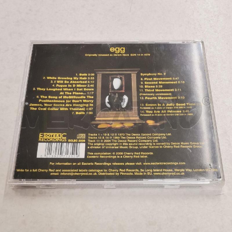 CD MUSICALE EGG | Mercatino dell'Usato Roma torrevecchia 2