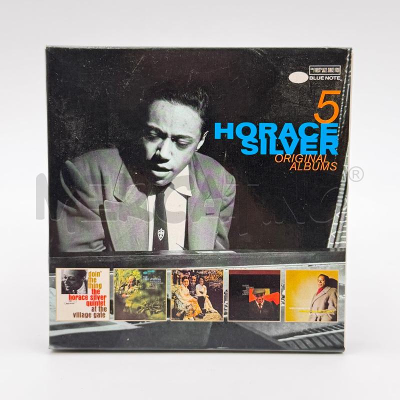 CD MUSICALE HORACE SILVER 5 ORIGINAL ALBUMS | Mercatino dell'Usato Roma torrevecchia 1