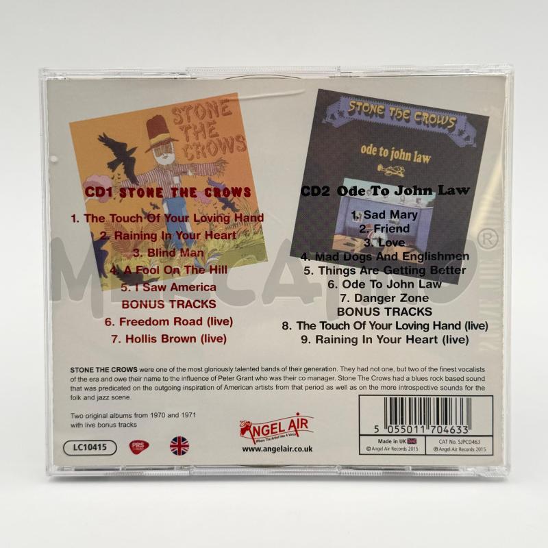 CD MUSICALE STONE THE CROWS | Mercatino dell'Usato Roma torrevecchia 2