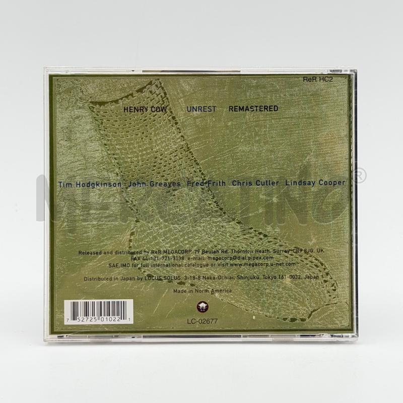 CD MUSICALE UNREST | Mercatino dell'Usato Roma torrevecchia 2