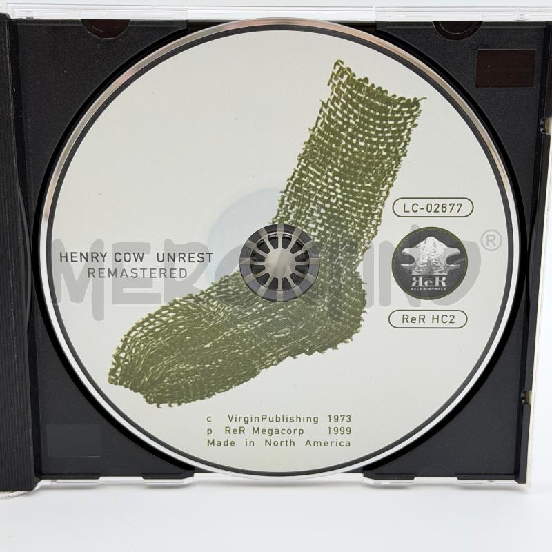 CD MUSICALE UNREST | Mercatino dell'Usato Roma torrevecchia 4