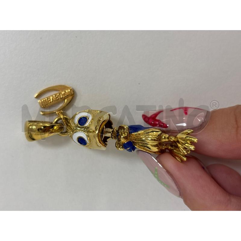 CHARM JUST CAVALLI DORATO MR DUCK  | Mercatino dell'Usato Roma torrevecchia 1