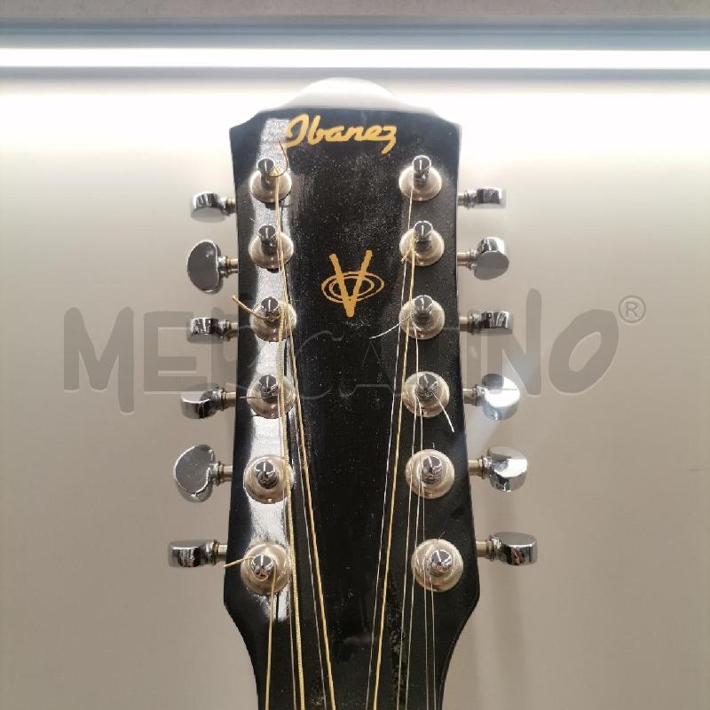 CHITARRA ACUSTICA IBANEZ 12 CORDE DA RIPARARE | Mercatino dell'Usato Roma torrevecchia 3