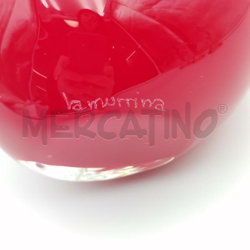 CIGNO VETRO ROSSO LA MURRINA | Mercatino dell'Usato Roma torrevecchia 5