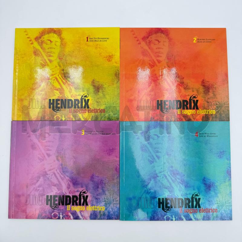 COFANETTO CD MUSICALE JIMI HENDRIX IL SOGNO ELETTRICO | Mercatino dell'Usato Roma torrevecchia 5