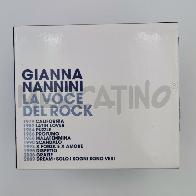 COFANETTO GIANNA NANNINI LA VOCE DEL ROCK | Mercatino dell'Usato Roma torrevecchia 2
