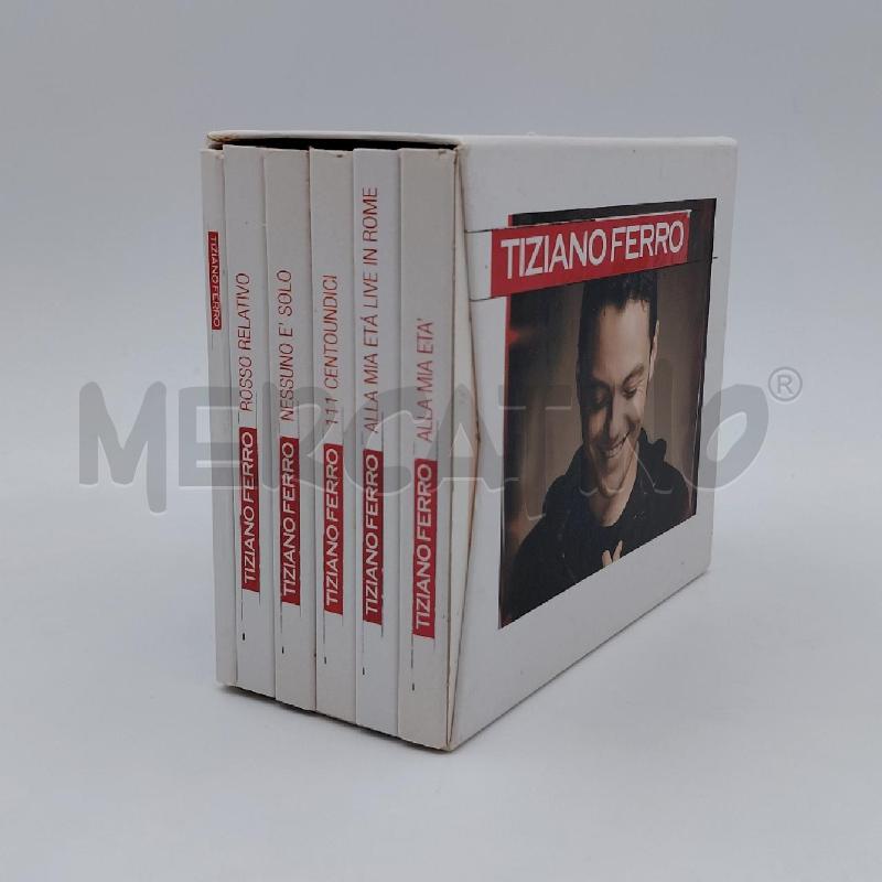 COFANETTO TIZIANO FERRO | Mercatino dell'Usato Roma torrevecchia 1