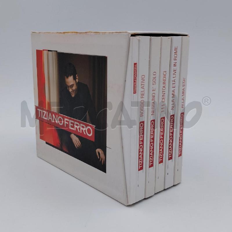 COFANETTO TIZIANO FERRO | Mercatino dell'Usato Roma torrevecchia 2