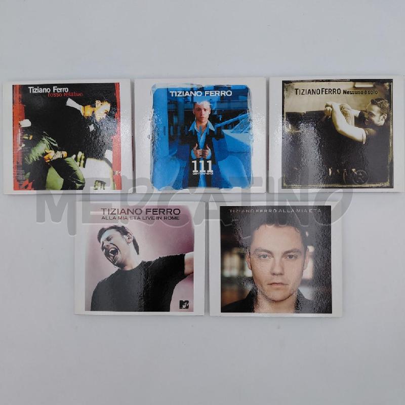 COFANETTO TIZIANO FERRO | Mercatino dell'Usato Roma torrevecchia 4