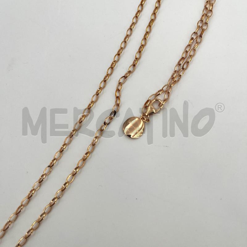 COLLANA BRONZALLURE CUORE TRASPARENTE RAME | Mercatino dell'Usato Roma torrevecchia 4