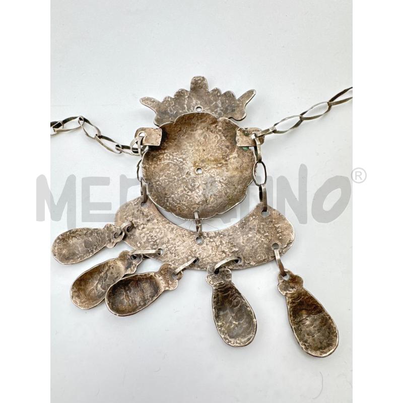 COLLANA ENTICA ARG PENDENTE CERCHI  | Mercatino dell'Usato Roma torrevecchia 4