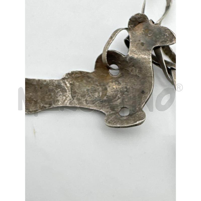 COLLANA ENTICA ARG PENDENTE CERCHI  | Mercatino dell'Usato Roma torrevecchia 5
