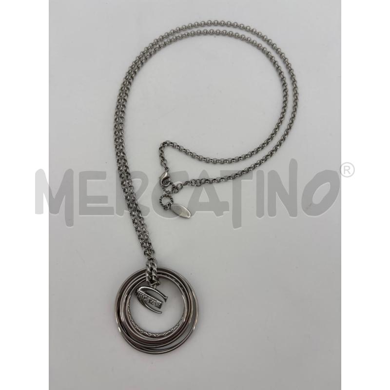 COLLANA JUST CAVALLI ARGENT CERCHI | Mercatino dell'Usato Roma torrevecchia 1