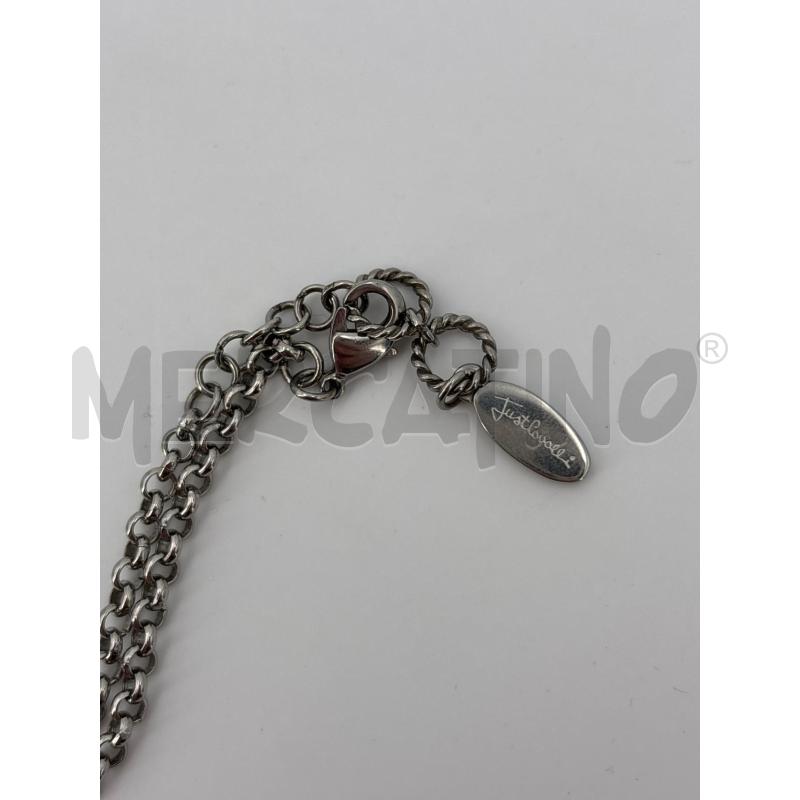 COLLANA JUST CAVALLI ARGENT CERCHI | Mercatino dell'Usato Roma torrevecchia 4