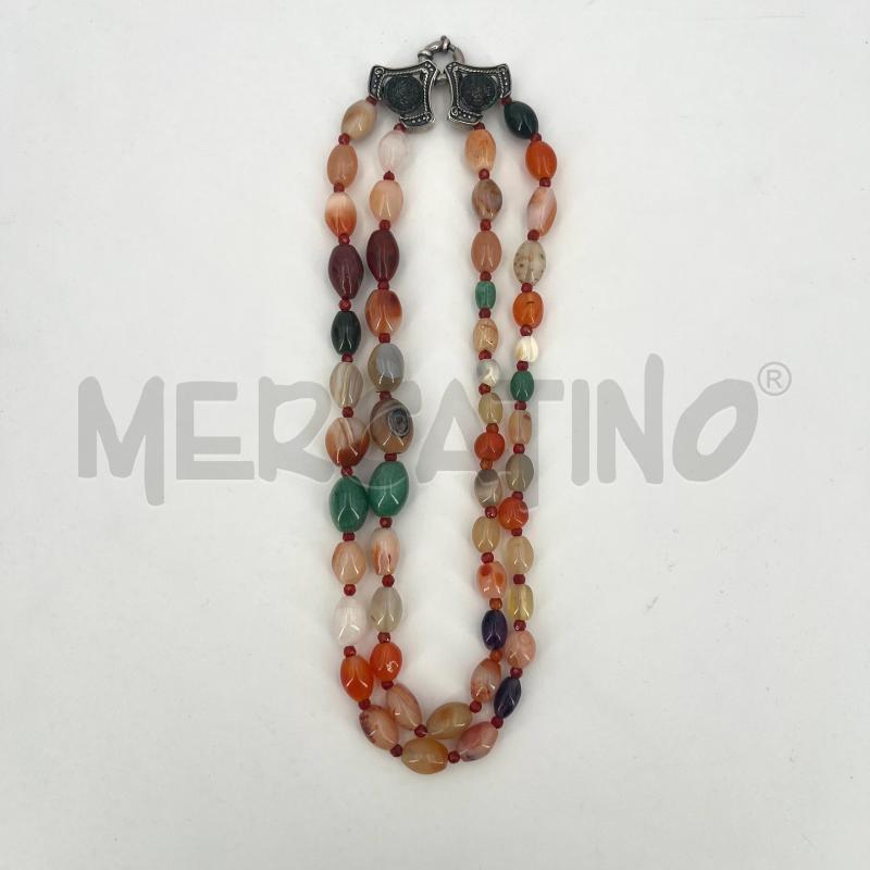 COLLANA MALFATTI ARGE PIETRE COLORATE | Mercatino dell'Usato Roma torrevecchia 3