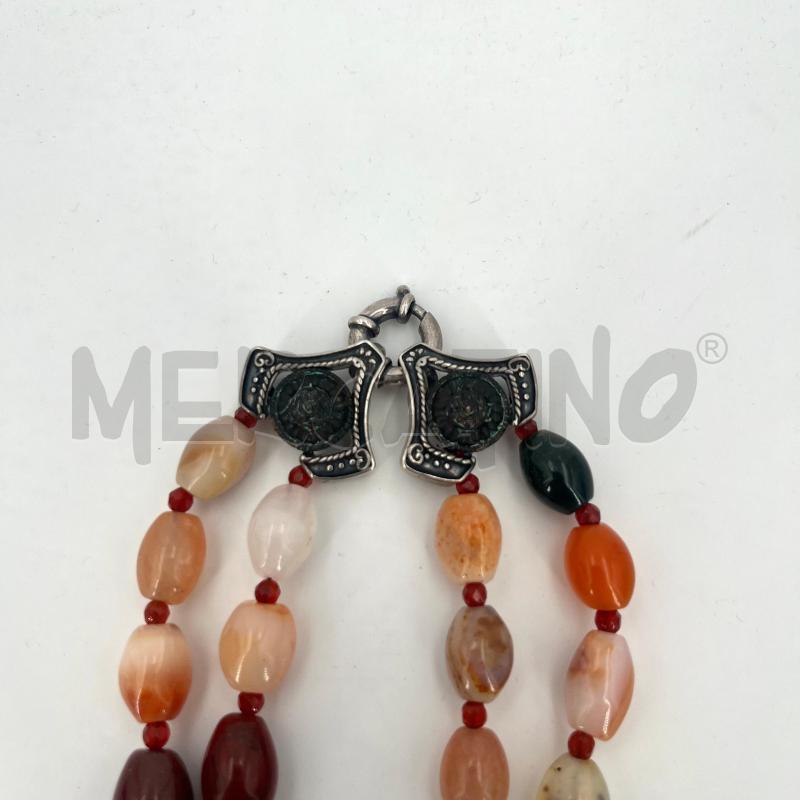 COLLANA MALFATTI ARGE PIETRE COLORATE | Mercatino dell'Usato Roma torrevecchia 4