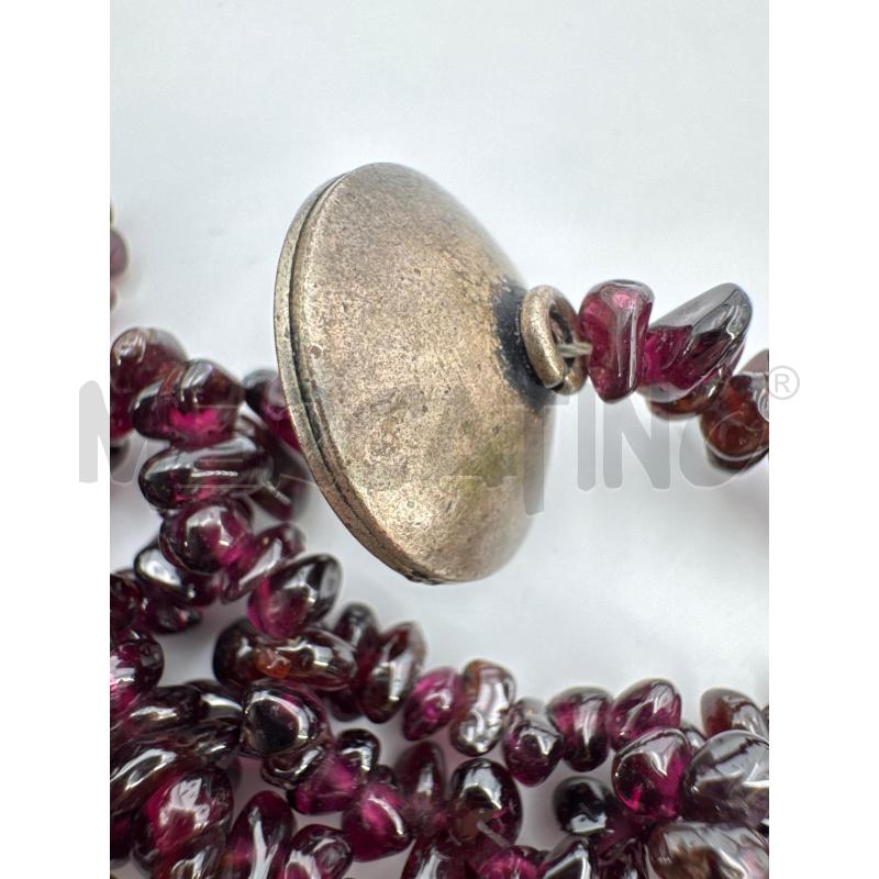 COLLANA PIETRINE BORDEAUX 2 ARANCIONI  | Mercatino dell'Usato Roma torrevecchia 4