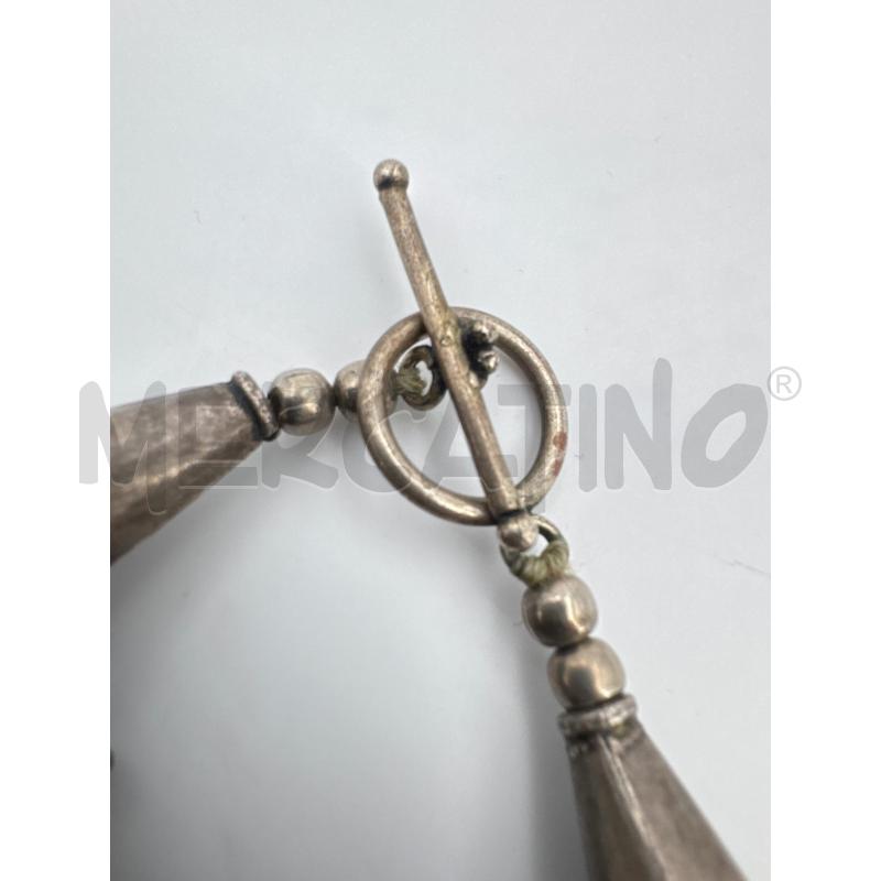 COLLANA PIETRINE BORDEAUX 2 ARANCIONI  | Mercatino dell'Usato Roma torrevecchia 5