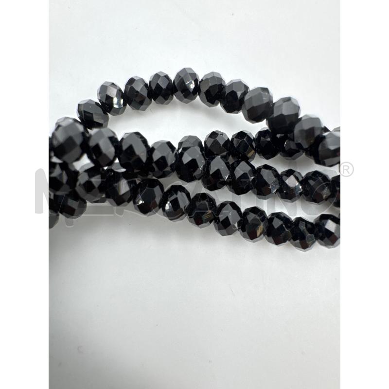 COLLANA PIETRINE NERE PICCOLE 8 FILI | Mercatino dell'Usato Roma torrevecchia 4