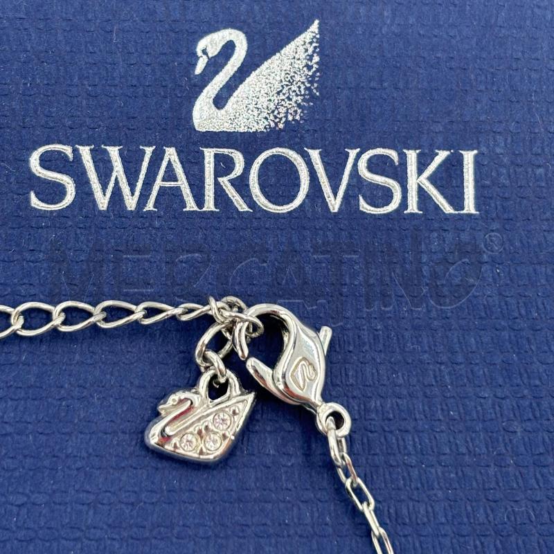 COLLANA SWAROVSKI ARGENT CHARM ROMBO FORATO  | Mercatino dell'Usato Roma torrevecchia 3