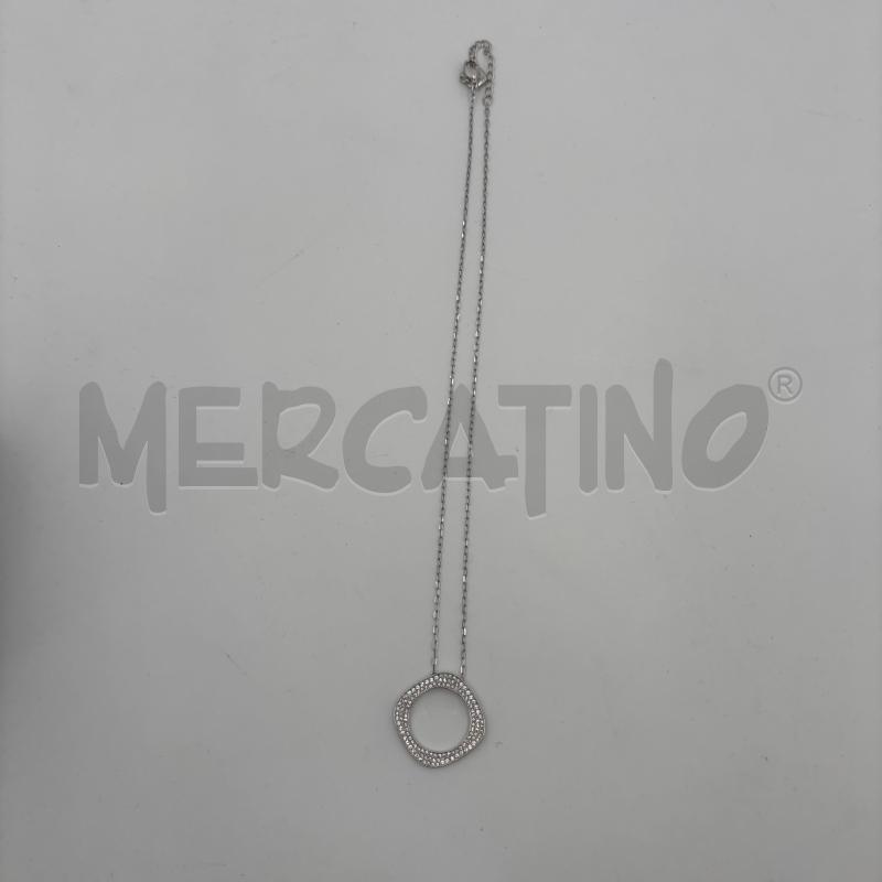 COLLANA SWAROVSKI ARGENT CHARM ROMBO FORATO  | Mercatino dell'Usato Roma torrevecchia 5