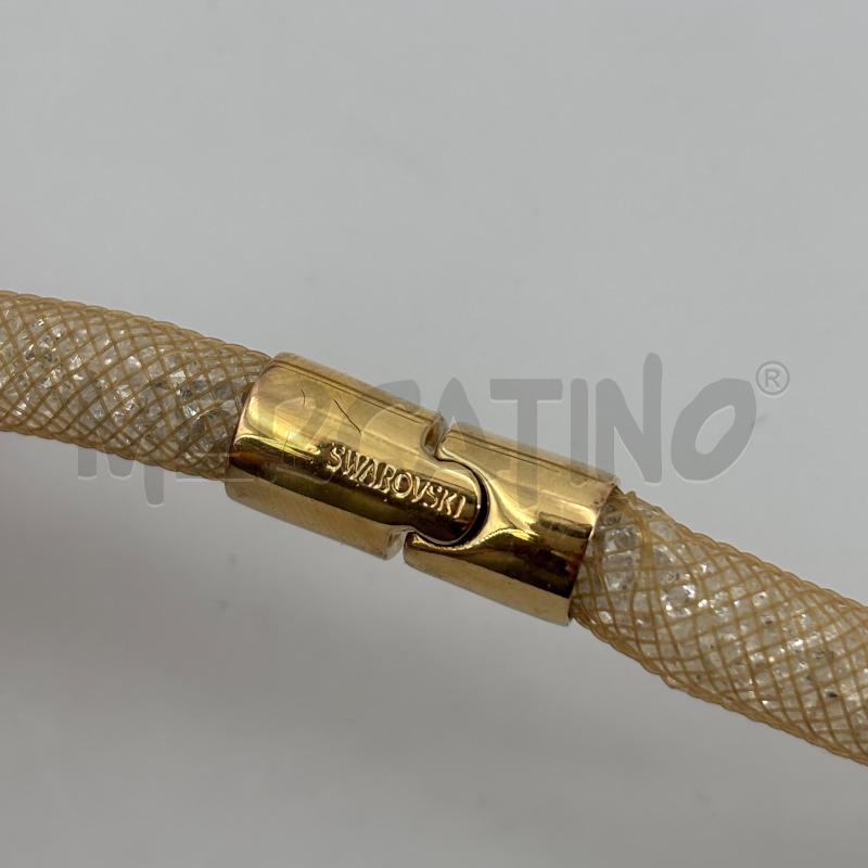 COLLANA SWAROVSKI TUBOLARE DORATA | Mercatino dell'Usato Roma torrevecchia 3