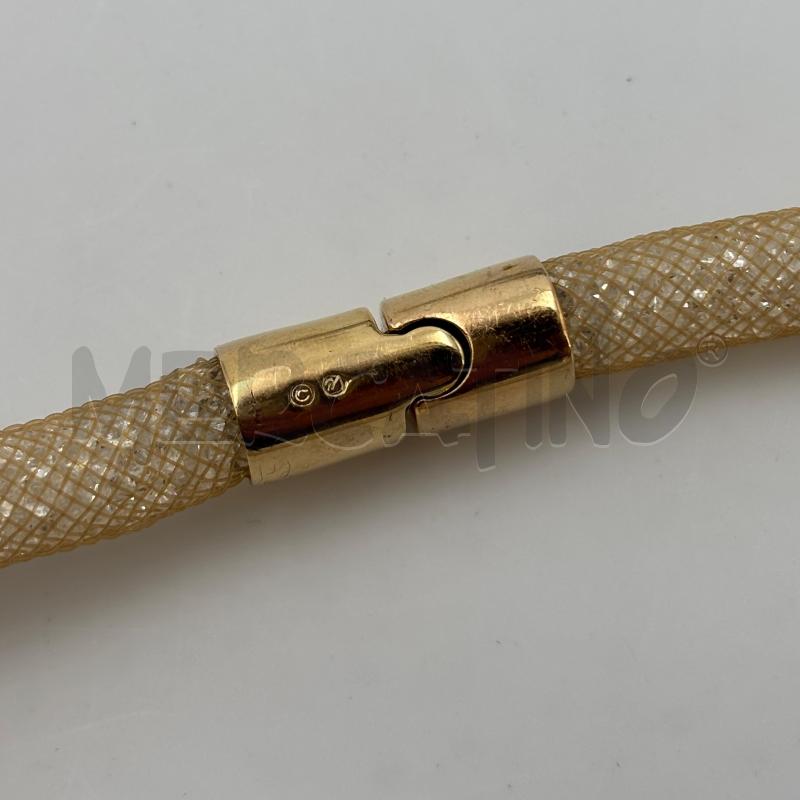 COLLANA SWAROVSKI TUBOLARE DORATA | Mercatino dell'Usato Roma torrevecchia 4