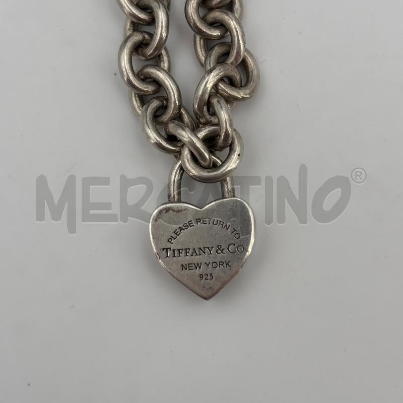 COLLANA TIFFANY&CO ARG CATENA CUORE | Mercatino dell'Usato Roma torrevecchia 3