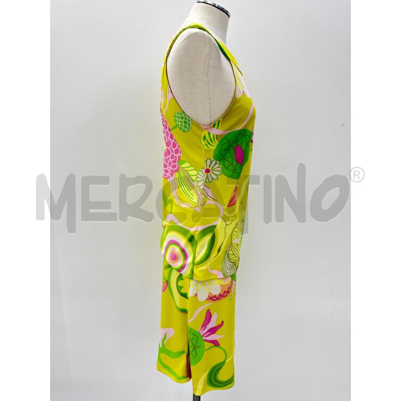 COMPLETO DOLCE & GABBANA GIALLO FANTASIA ROSA VERDE | Mercatino dell'Usato Roma torrevecchia 2
