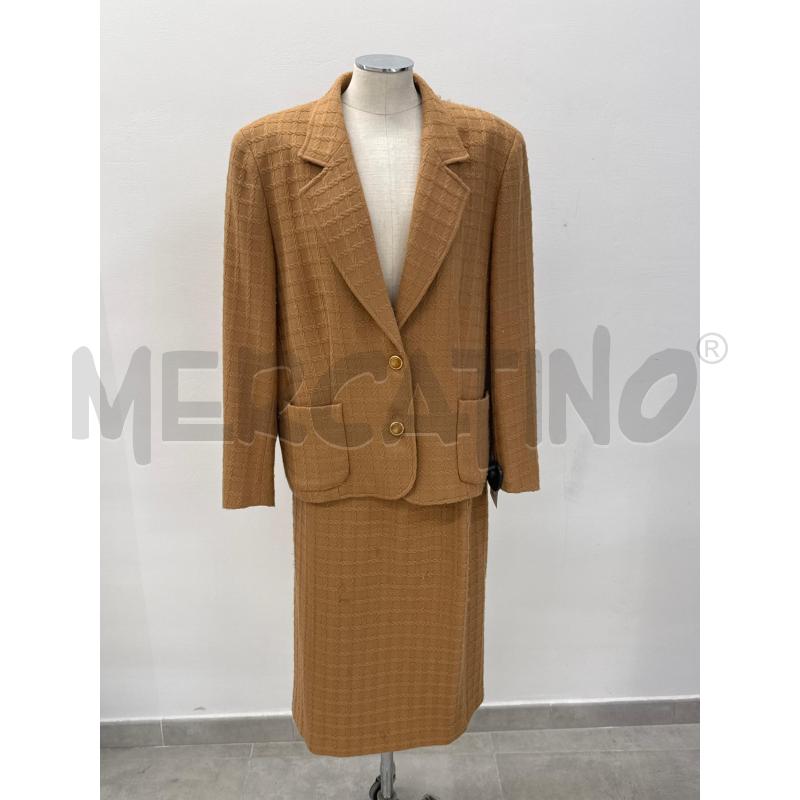 COMPLETO D CARISMA BY VALENTINO MARRONE LANA INTRECCIO | Mercatino dell'Usato Roma torrevecchia 1