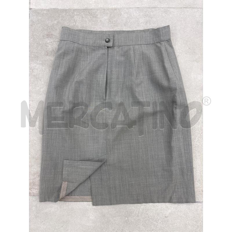 COMPLETO D MAX MARA GRIGIO GONNA 3 BOTTONI | Mercatino dell'Usato Roma torrevecchia 3