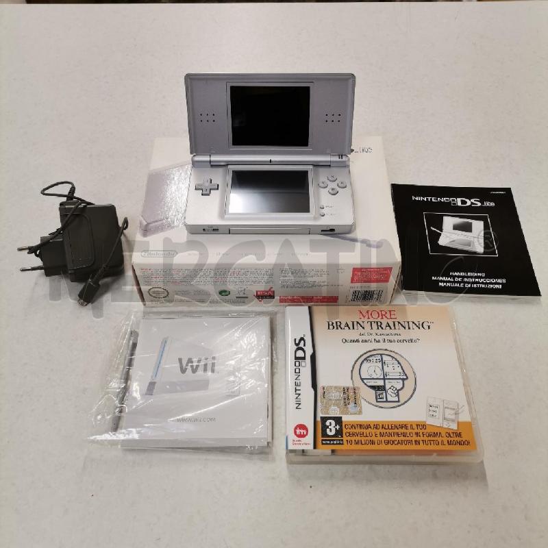 CONSOLE NINTENDO DS LITE SILVER NUOVO CON SCATOLA | Mercatino dell'Usato Roma torrevecchia 1