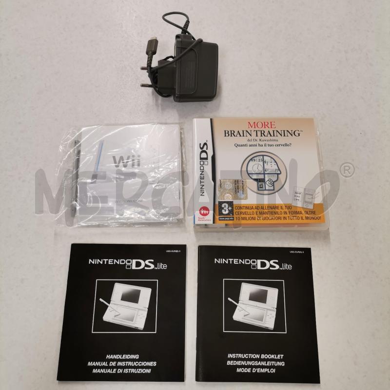 CONSOLE NINTENDO DS LITE SILVER NUOVO CON SCATOLA | Mercatino dell'Usato Roma torrevecchia 5