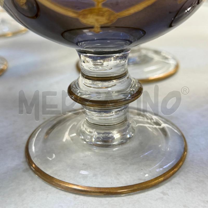 COPPE VET PZ.10 VIOLA DIPINTE ORO | Mercatino dell'Usato Roma torrevecchia 3