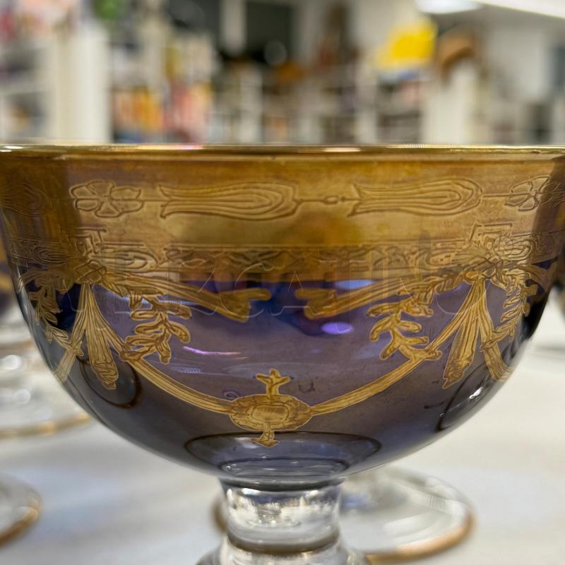 COPPE VET PZ.10 VIOLA DIPINTE ORO | Mercatino dell'Usato Roma torrevecchia 5