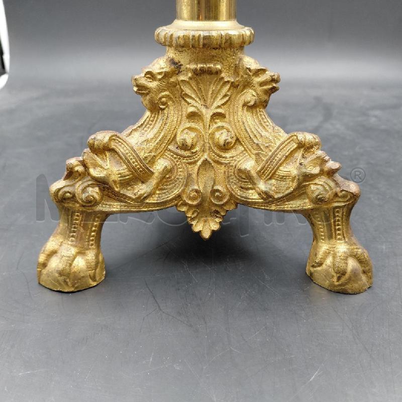 COPPIA CANDELABRI LAVORATI  | Mercatino dell'Usato Roma torrevecchia 3