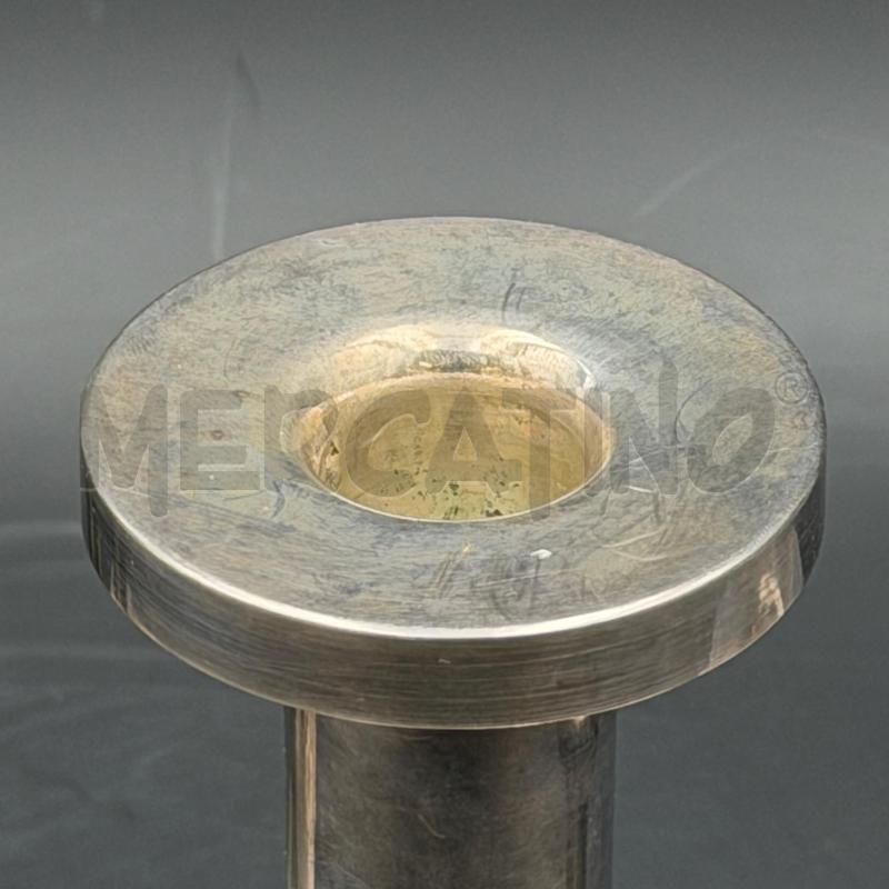 COPPIA CANDELABRI SILVER PLATED BASE RETTANGOLARE | Mercatino dell'Usato Roma torrevecchia 3