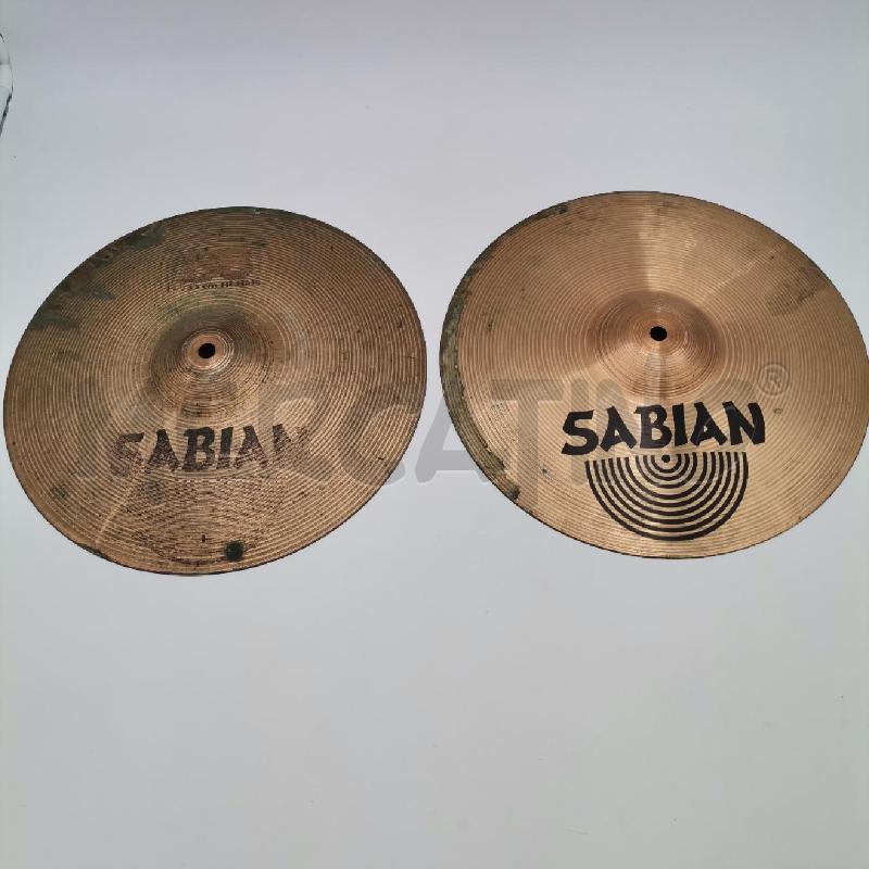 COPPIA PIATTI SABIAN 13/33 CM B8 HI-HATS | Mercatino dell'Usato Roma torrevecchia 1