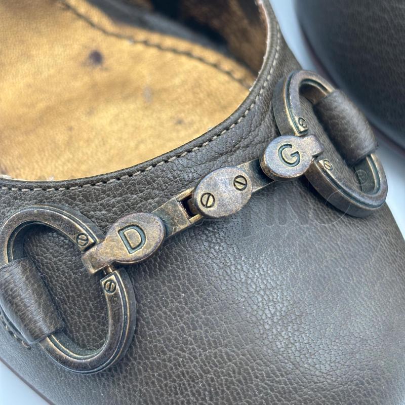 DECOLLETE DOLCE & GABBANA PELLE VERDI FIBIA OTTONE | Mercatino dell'Usato Roma torrevecchia 4