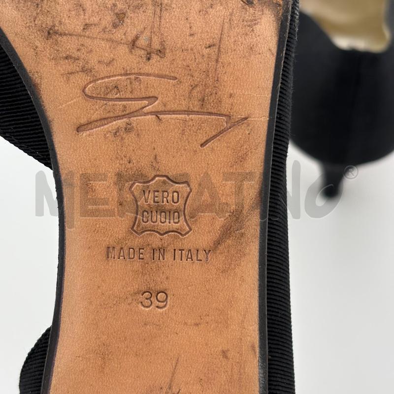 DECOLLETE GENNY NERE TESSUTO A COSTINE | Mercatino dell'Usato Roma torrevecchia 3