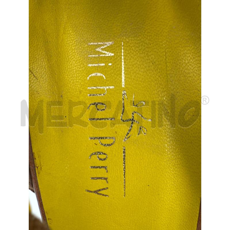 DECOLLETE MICHEL PERRY MARRONE INCROCIO | Mercatino dell'Usato Roma torrevecchia 3