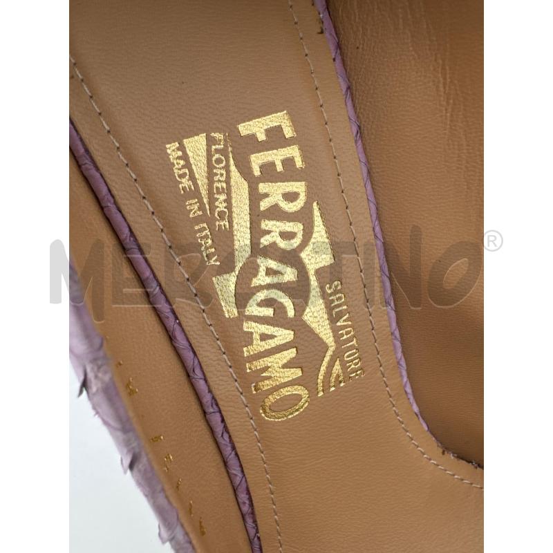 DECOLLETE SALVATORE FERRAGAMO SUSI LILLA DS 41157A1010C | Mercatino dell'Usato Roma torrevecchia 4